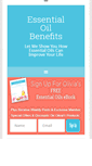 Mobile Screenshot of essentialoilbenefits.com